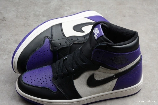 Air Retro Purple' High 555088-501 555088-501 OG 1 Jordan 'Court 0809